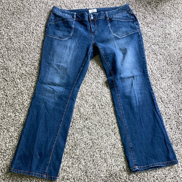 Aeropostale Chelsea Bootcut Curvy Jeans. Size 17/18 reg - Picture 3 of 7